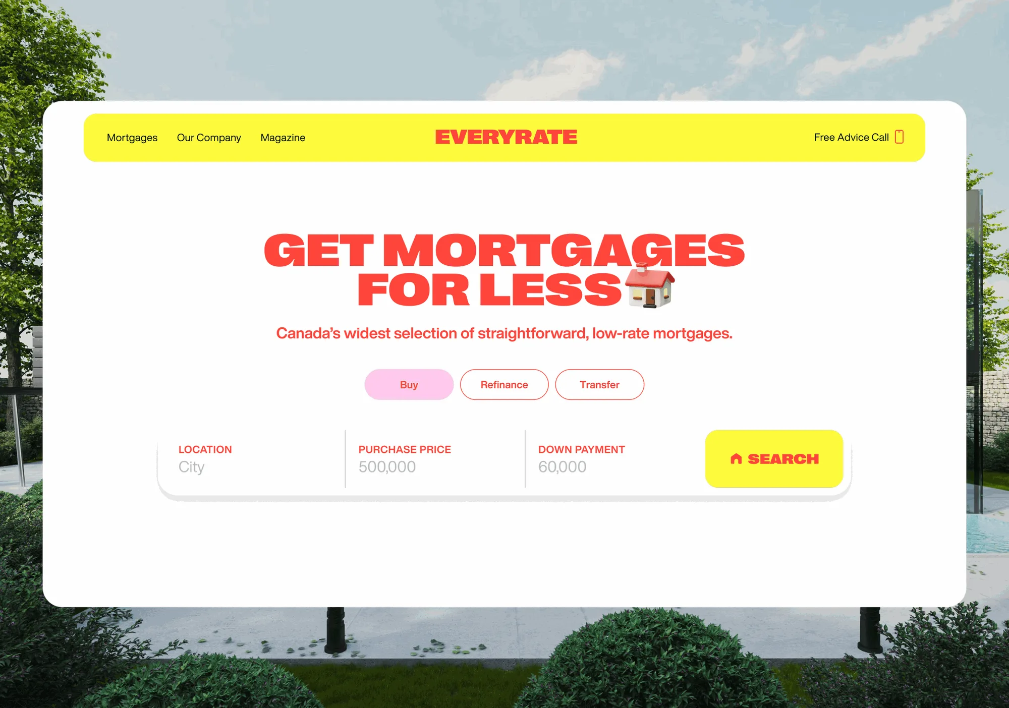Everyrate brand and product overview for the mortgage-comparison platform