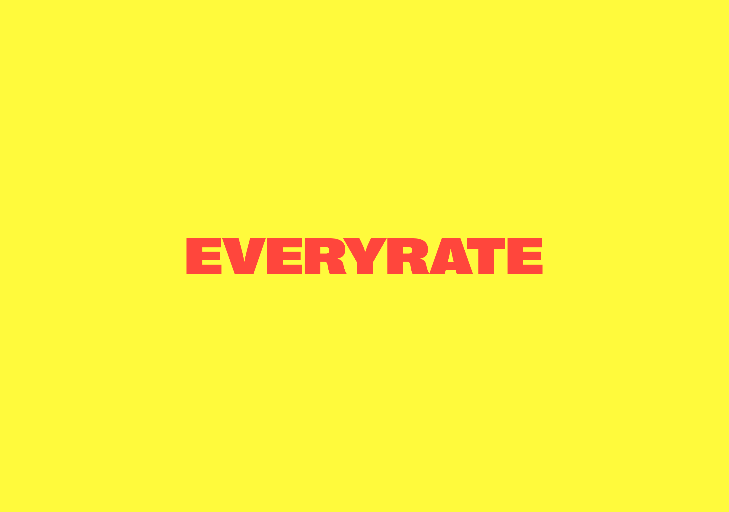 Everyrate — brand and product for a mortgage-rate comparison platform